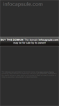 Mobile Screenshot of infocapsule.com